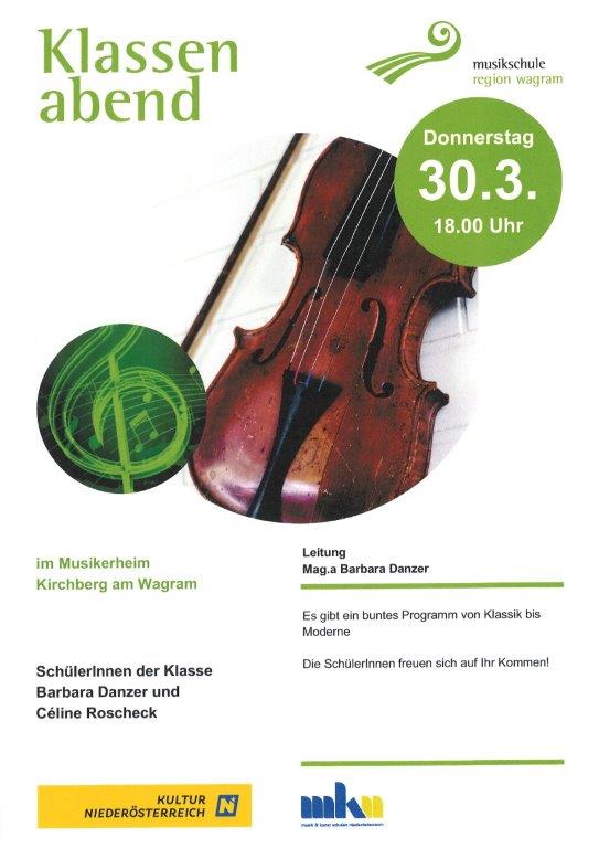 Klassenabend Violine 2023